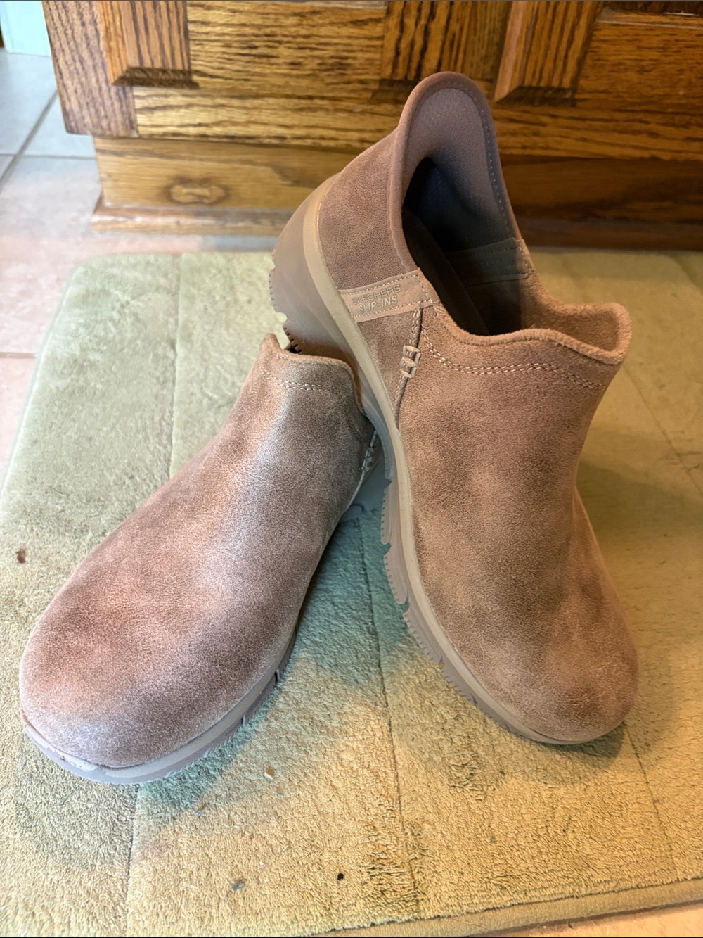 Skechers Women's Suede Chukka Boots - Taupe Brown